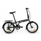 Bicicleta Yoga Plegable Rodado 20 Gris Philco