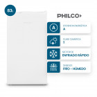 Heladera Bajo Mesada Philco 83L Blanca