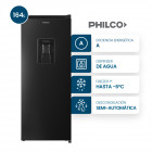 Heladera One Door Philco 164L con Dispenser Negra