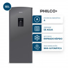 Heladera One Door Philco 161L con Dispenser Plateada