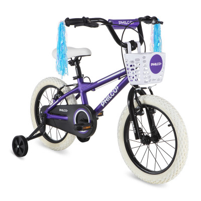 Bicicleta Kids Rodado 16 Violeta Philco|SEGUNDA
