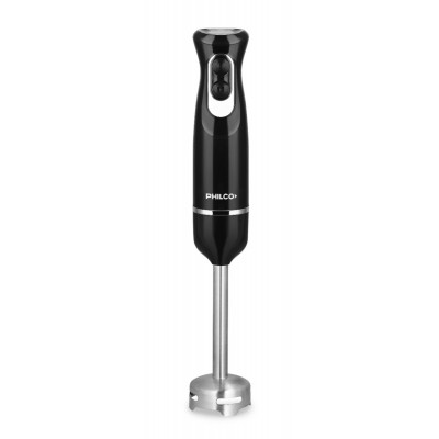  Licuadora de Mano Philco 600W 4 en 1 Negro