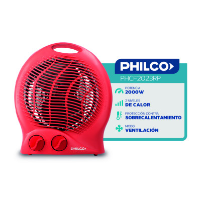 Caloventor 2000W Rojo Philco