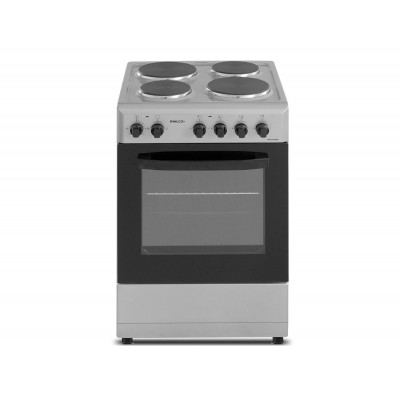Cocina Eléctrica 4 Hornallas con visor Plata Philco