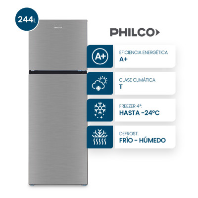 Heladera Cíclica PHCT260X 260lt Philco