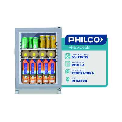 Exhibidora Vertical 65 Litros Philco