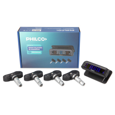 Sensor de Presión de Neumáticos Universal Pilas Intercambiables Philco