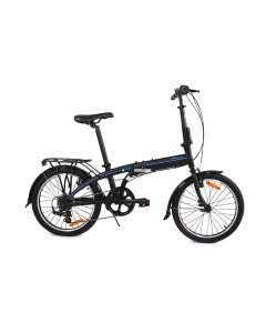 Bicicleta Yoga Plegable Rodado 20 Negra Philco