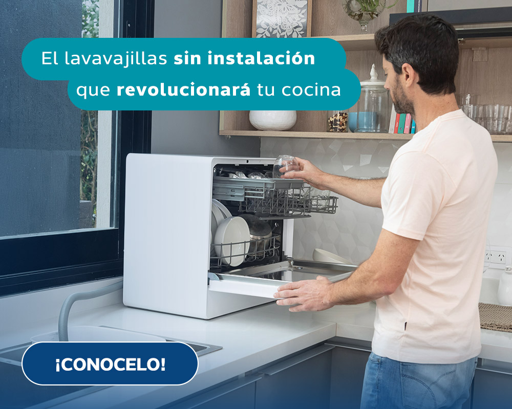 El lavavajillas sin instalación que revolucionará tu cocina