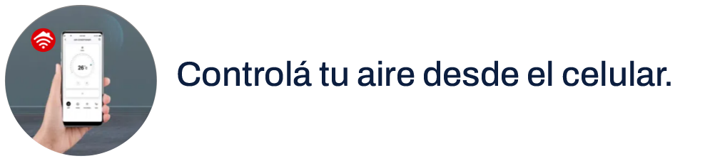 Control&aacute; tu aire desde el celular